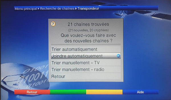 Technisat Bis TV Hotbird