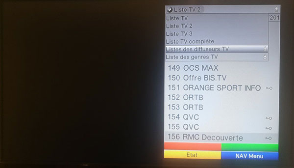 Technisat Bis TV Hotbird