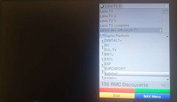 Technisat Bis TV Hotbird